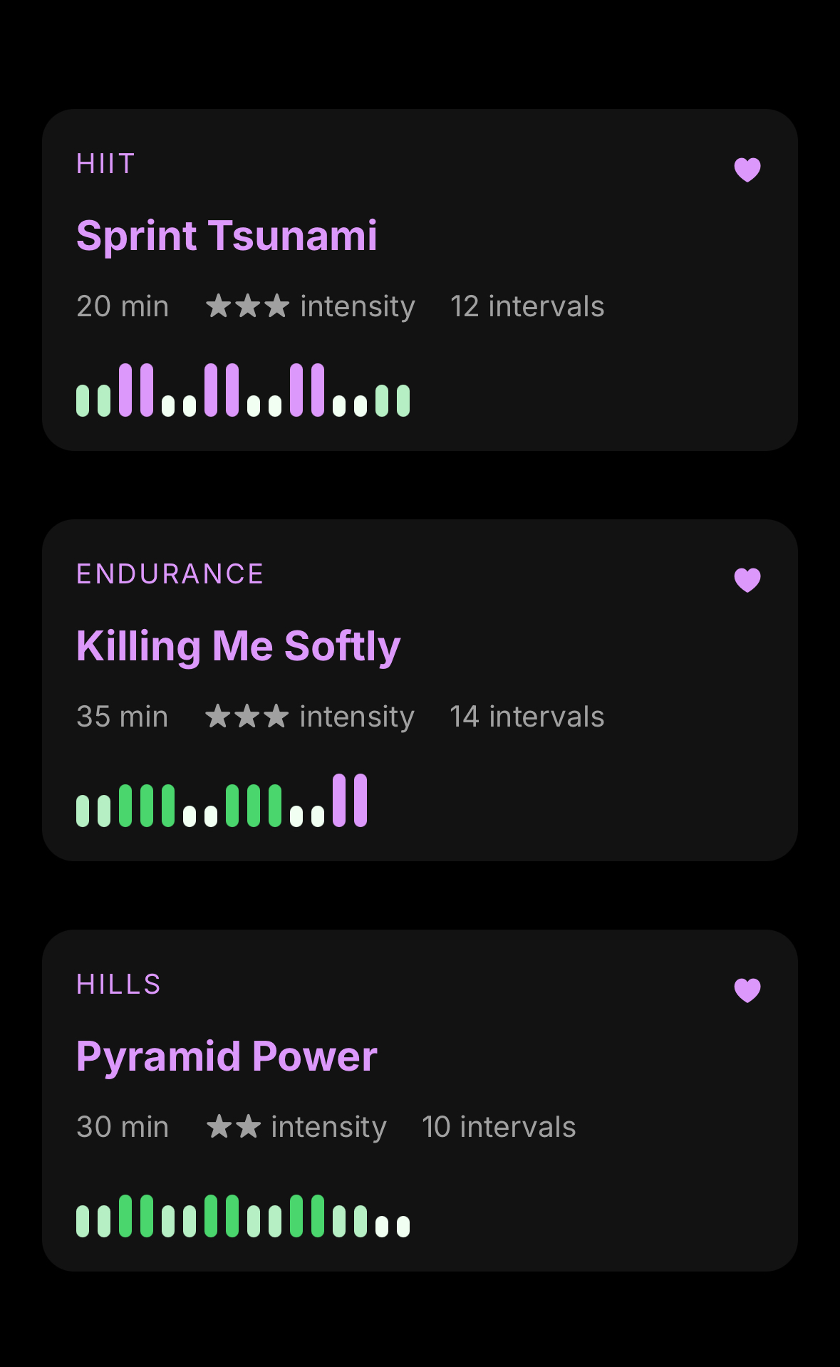 Workout Library